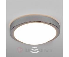 Plafonnier salle de bain LED Aras à détecteur, 10W