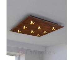 Finition rouille vieillie - plafonnier LED Roni