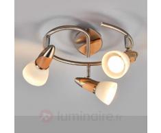Plafonnier LED Marena à trois lampes