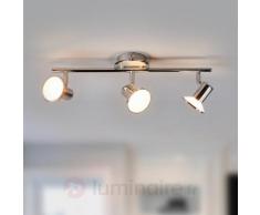 Plafonnier LED chromé brillant Charley