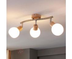 Beau plafonnier Svenka avec LED E14