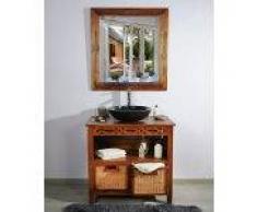 Ensemble meuble salle bain teck 85 attessam