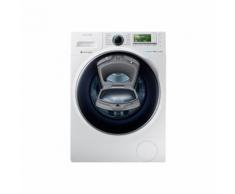 Samsung Ecobubble WW12K8412OW - Machine à laver - pose libre - largeur : 60 cm - profondeur : 60 cm - hauteur : 85 cm - chargement frontal - 12 kg - 1400 tours/min - blanc