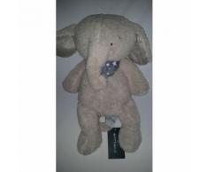Doudou Éléphant Cyrillus Gris Bandana Foulard Étoile Jouet Bebe Naissance Peluche Grise Éveil Enfant Comfort Blanket Comforter Soft Toys 36 Cm