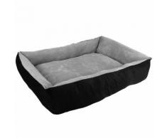 Beauty Pet ® Panier, Lit, Niche Avec Coussin Pour Chien Et Chat - Taille L - Gris