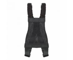 Collier De Dressage Nylon Non Pull Harnais Collier Et Laisse Rembourré Réglable Pour Animaux Chien En Taille L