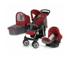 Pack Trio Poussette Shopper Smoke/Tango + Siège Auto Groupe 0 + Landau Souple