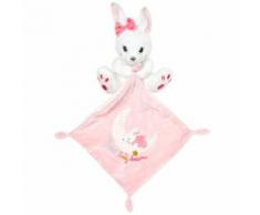 Doudou Lapin Simba Toys Benelux Peluche Bebe Naissance Lapine Blanche Mouchoir Noeuds Sweet Baby Dreams Jouet Eveil Bebe
