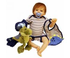 22 Pouce Souple Vinyle Silicone Reborn Baby Dolls - Réel En Vie - Jouet Pour Filles Nouveau-Né Bébé Poupées De Noël