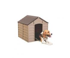 Niche Pour Chien En Pvc Moka M - Oogarden