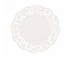 Papstar 18270 Lot De 250 Napperons Ronds En Papier ø 30 Cm