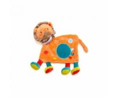 Doudou Plat Peluche Lion Junble Kiabi Simba Toys Benelux Orange Bleu Turquoise Marron Jaune Multicolore Naissance Bebe Mixte Jouet Eveil