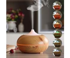 Wishes Mall 300ml Diffuseur d'Huiles Essentielles Aromathérapie Diffuseur Parfum
