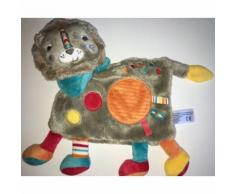 Doudou Lion Gris Bleu Turquoise Orange Rouge Jaune Indien Hindou Simba Toys Benelux Kiabi Jouet Eveil Bebe Naissance Soft Toys
