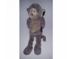 Doudou Singe La Maison De Jeanne Eurodif Marron Brun Jouet Bebe Naissance Peluche Éveil Enfant Blanket Comforter Soft Toys 45 Cm