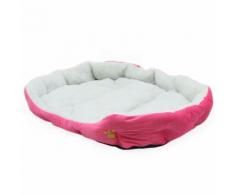 Beauty Pet ® Panier Pour Chien Et Chat 103 X 80 X 17 Cm Avec Fond Amovible / Rose / Norme Ce / Garantie 1 An / Satisfait Ou Remboursé / Lit / Niche / Corbeille