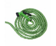 Tuyau d'arrosage rétractable 22.5m 75FT Super Solide/Tuyau d'arrosage extensible/Tuyau d'arrosage Jardin-Vert