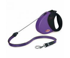 Flexi - Laisse À Enrouleur Pour Chien - Confort Long Mauve (Medium 8m)Ètres