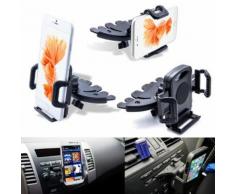 Savfy® Neuf Support Voiture Universelle Cd Fente Téléphone Portable Gps Navigation Satellite Titulaire Monter Berceau 28
