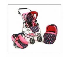 Bayer Chic 2000 637 20 La Poussette Combinée 3 En 1 Emotion «All In» - Corail