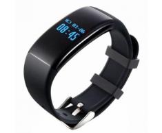 Bracelet 2016 Dernières Moniteur Bracelet D21 Bluetooth Bracelet Montre Smart Watch Piscine Waterproof Fréquence Cardiaque Podomètre Tactile Key Bracelet Pour Android Et Ios(Noir)