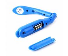 Lampe De Lecture Bleu Led Clip Pour Ereader / Liseuse Kobo Glo Hd 6 (Ed. 2015, 1 Ghz,Écran Tactile) + Chiffon Microfibre Duragadget