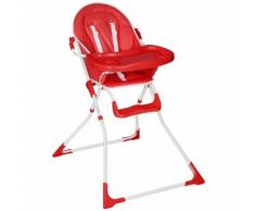 Chaise Haute Pour Bébé/Enfant Rouge Tectake