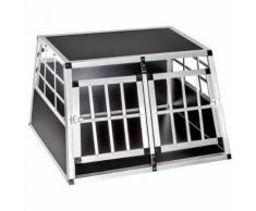 Cage, Caisse, Box De Transport Double Pour Chien En Aluminium Confort +