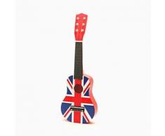 21 Pouces 6 Cordes Mini Guitare En Bois Jouet D'instruments De Musique - Motif -3