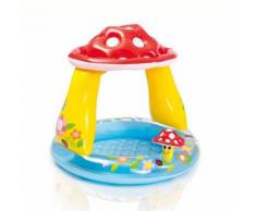 Piscine pour enfants champignon avec pare-soleil