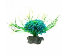 Plante Artificielle Herbe Aquatique En Plastique Bleu Vert Déco Aquarium