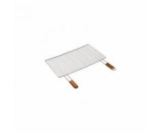 Grille barbecue - 2 poignées - 57x30 cm