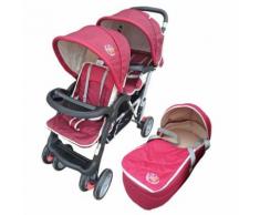 Poussette Double Sport Écarlate Top Design