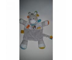 Doudou Plat Girafe Tex Baby Carrefour Gris Blanc Orange Foulard Bleu Éléphant Lion Brodé Attache Tetine Jouet Bebe Naissance Peluche Éveil Enfant Blanket Comforter Soft Toys Plush