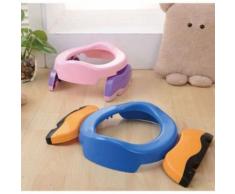 Multi-Fonction Réducteur De Toilettes Siège De Pot Portable Chambre Voiture Voyage Pour Bébé Bambin Entraîneur De Propreté Bleu