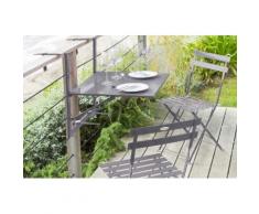 Table de balcon pliante Baltra Ardoise Jardin