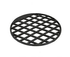 Lokkii CIC1 Plaque de Grille Métal Noir 28,5 x 28,5 x 1 cm