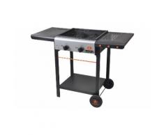 Barbecue gaz Laguiole 2 brûleurs - 110*52.5*81.5 cm