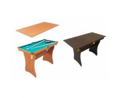 Billard américain junior convertible en bureau - Bois Clair