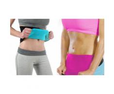 2 ceintures sauna minceur L/XL - Bleu/rose
