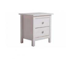 Table de chevet Betty - Blanc