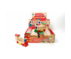 1 jouet - Train éducatif en bois - D66760