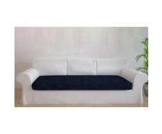 Housse: Bleu foncé / 1 housse de siège canapé 3 places