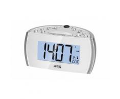 2 radios-réveil AEG avec projecteur LED - Blanc (62867913)