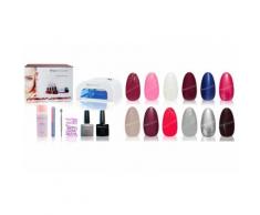 12 Gels de couleur/Lampe UV/Top coat/Base coat/Accessoires (set 1)