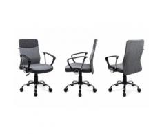 Fauteuil de bureau Davik - Gris