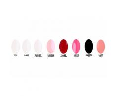Accessoires + 6 vernis + base + top (pas de lampe UV) / Option 1