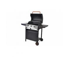 Barbecue gaz Laguiole 3 brûleurs + Thermomètre - 122*55*106.5 cm
