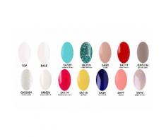 Accessoires + 12 vernis + base + top (pas de lampe UV) / Option 2