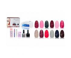 12 Gels de couleur/Lampe UV/Top coat/Base coat/Accessoires (set 2)